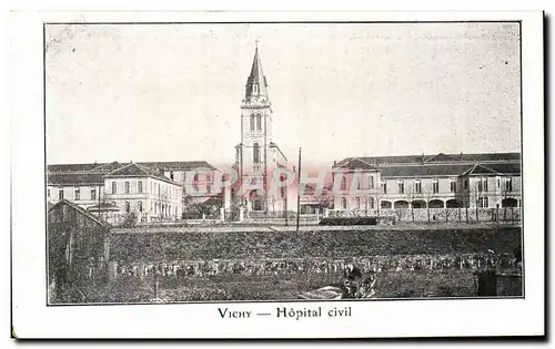 Ansichtskarte AK Vichy Hopital civil