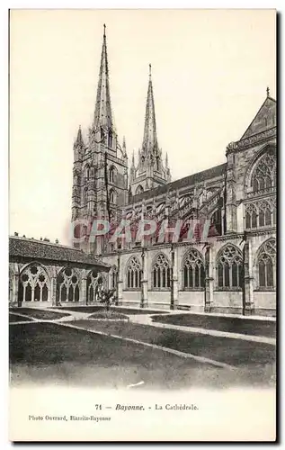 Cartes postales Bayonne La Cathedrale