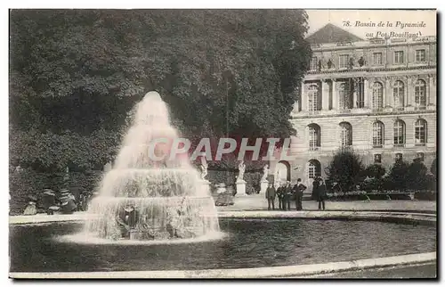 Ansichtskarte AK Bassin de La Pyramide Ou Pot Bouillant Versailles