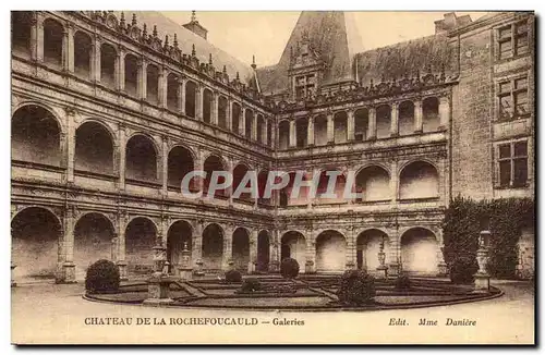 Cartes postales Chateau de La Rochefoucauld Galeries