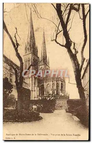 Ansichtskarte AK Basilique De Notre Dame De La Delivrande Vue Prise De La Sainte Famille