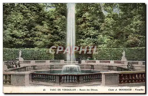 Ansichtskarte AK Parc De Versailles Bassin Des Domes