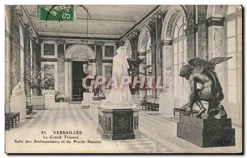 Cartes postales Versailles Le Grand Trianon Salle des Ambassadeurs et du Proces Bazaine