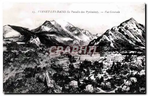 REPRO Vernet Les Bains Vue Generale