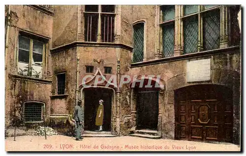 Cartes postales Lyon Hotel de Gadagne Musee Historique du Vieux Lyon