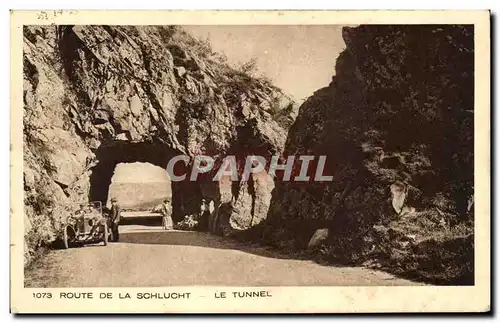 Cartes postales Route De La Schlucht Le tunnel