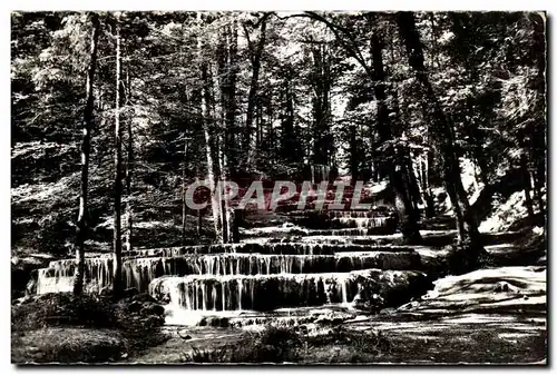 Moderne Karte La Haute Marne Pittoresque Cascade petrifiante D&#39Etuf