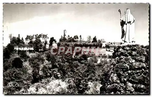 Cartes postales Ste Severe Vue Generale Statue de Saint Severe Le Chateau