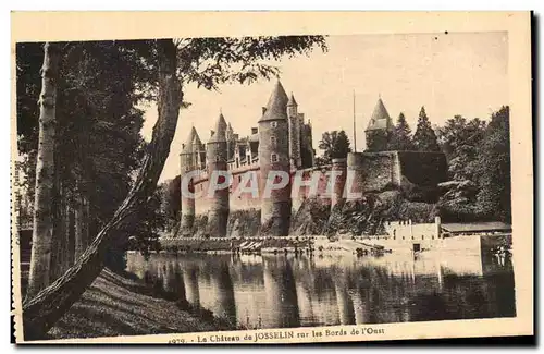 Cartes postales Le Chateau de Josselin sur les Bords de L&#39Oust