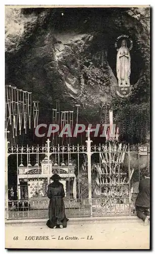 Cartes postales Lourdes La Grotte