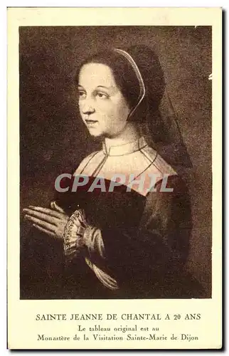 Ansichtskarte AK Sainte Jeanne De Chantal a 20 ans Monastere de la Visitation Sainte Marie de Dijon