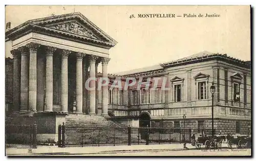 Cartes postales Montpellier Le Palais de Justice