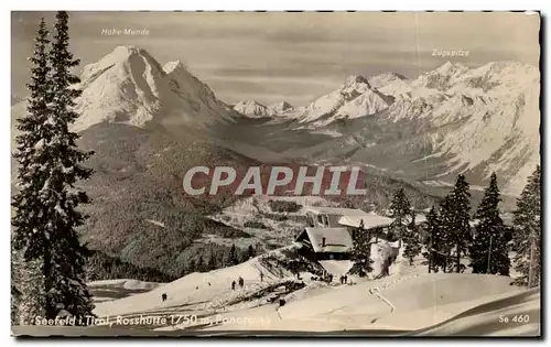 Cartes postales Seefeld i Tirol Rosshutte Panorama