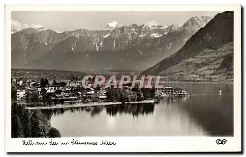 Ansichtskarte AK Zell am See die Perle der Alpen