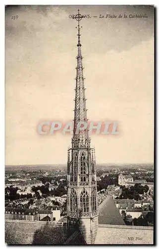 Ansichtskarte AK Orleans la Fleche de la Cathedrale