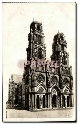 Cartes postales Orleans La cathedrale Sainte Croix