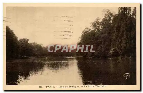 Cartes postales Paris Bois de Boulogne