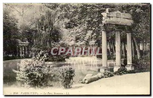 Cartes postales Paris Le Parc Monceau