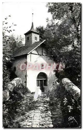 Moderne Karte Thones La Chapelle et Le Pont de la Vacherie