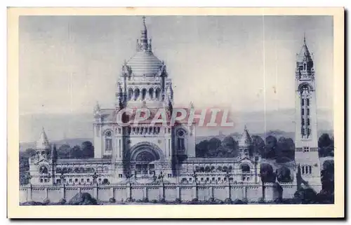 Ansichtskarte AK La Basilique De Lisieux Vue Generale du Projet