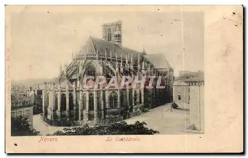 Cartes postales Nevers La Cathedrale