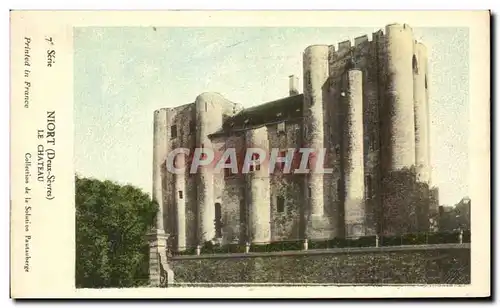 Cartes postales Niort Le Chateau