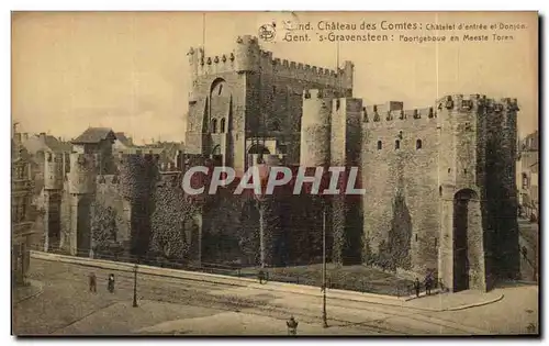 Cartes postales Chateau des Comtes Chatelet d&#39entree et Donjon