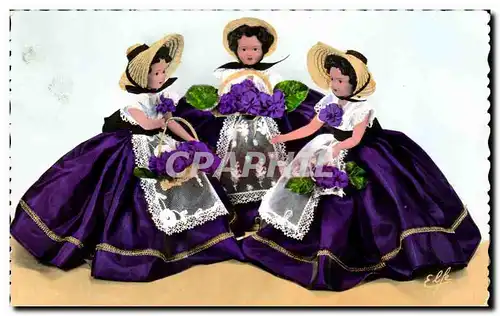 Cartes postales Costume Regional Toulousain Poupee Toulouse