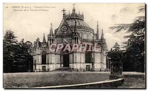 Cartes postales Dreux Chapelle Saint Louis