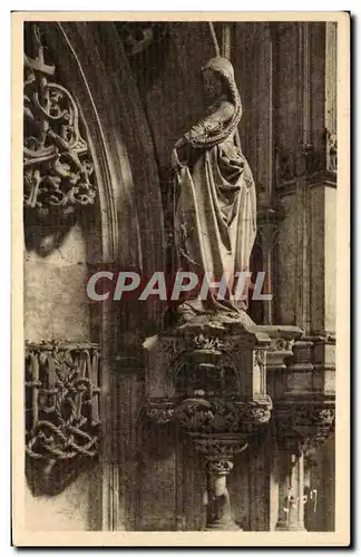 Cartes postales Bourg Eglsie de Brou Statuelle du Tombeau de Marguerite d&#39Autriche