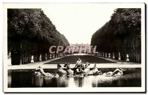 Ansichtskarte AK Versailles Le Pare allee Royale Et Bassin D&#39Apollon