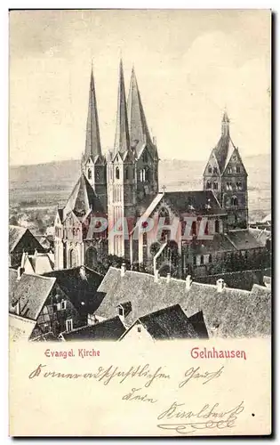 Cartes postales Evangel Kirche Gelnhausen