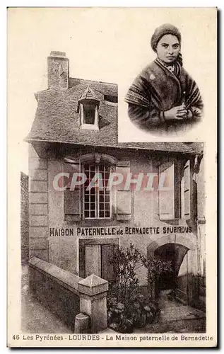 Cartes postales Lourdes La Maison Paternelle De Bernadette