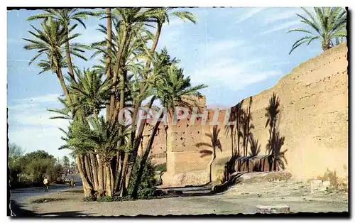 Cartes postales moderne Marrakech Les Remparts Maroc