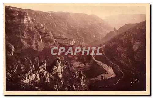 Cartes postales La Douce France Gorges du Tarn Le Point Sublime