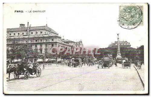 Cartes postales Paris Le Chatelet