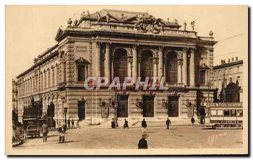 Ansichtskarte AK Montpellier Le Theatre Municipal