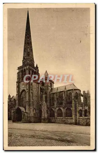 Cartes postales Treguier La Cathedrale