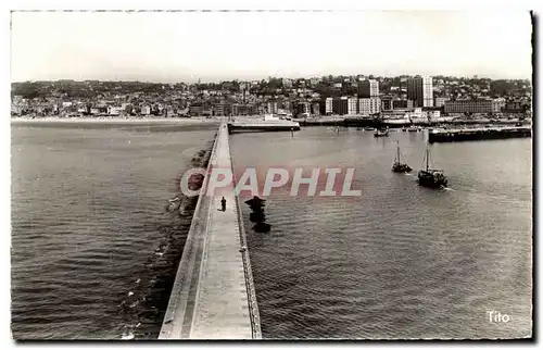 Cartes postales moderne Le Havre Vue generale de la Plage La Digue Nord