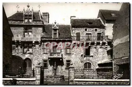 Cartes postales Besse Handesse cour et maison dite Manoir MArie des remaprts