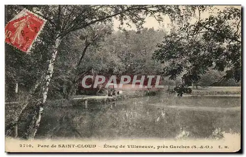 Ansichtskarte AK Parc de Saint Cloud Etang de Villeneuve Pres Garches