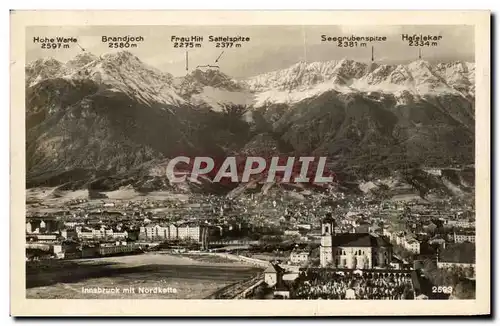 Cartes postales Innsbruck mit Nordkette