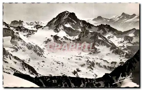 Cartes postales La Haute Montagne de Pralognan La Vanoise Vue du Dome de Polset