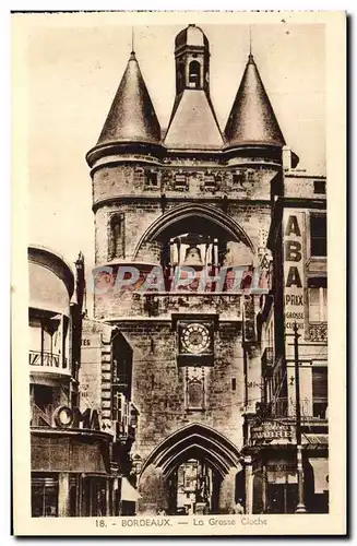 Cartes postales Bordeaux La Grosse Cloche