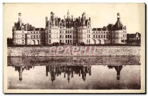 Ansichtskarte AK Chateau de Chambord Construit pour Francois 1er