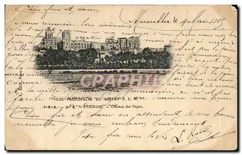 Cartes postales Avignon Chateau des Papes