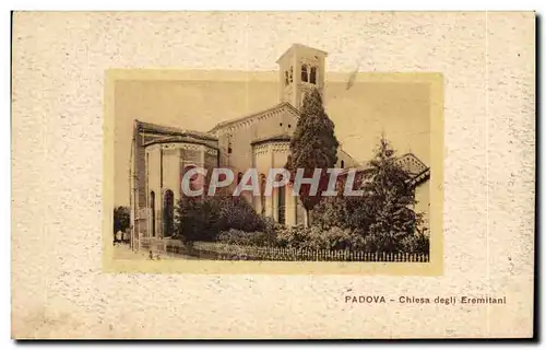 Cartes postales Padova Chiesa Degli Eremitani