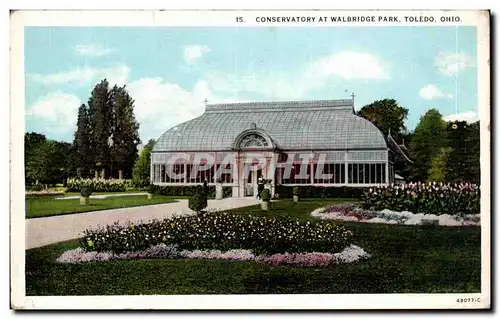 Ansichtskarte AK Conservatory At Walbridge Park Toledo Ohio