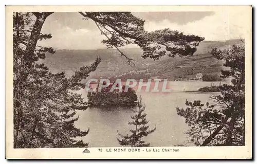 Cartes postales Le Mont Dore Le Lac Chambon