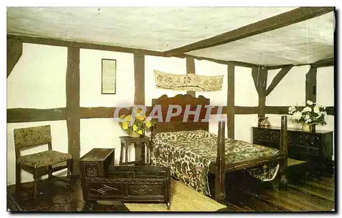 Moderne Karte The Birthroom Shakespeare&#39s Birthplace Stratfort Upon Avon